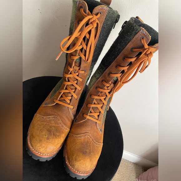 8.5Woolrich Women's Santa Fe Combat Boot Sz - Picture 6 of 17